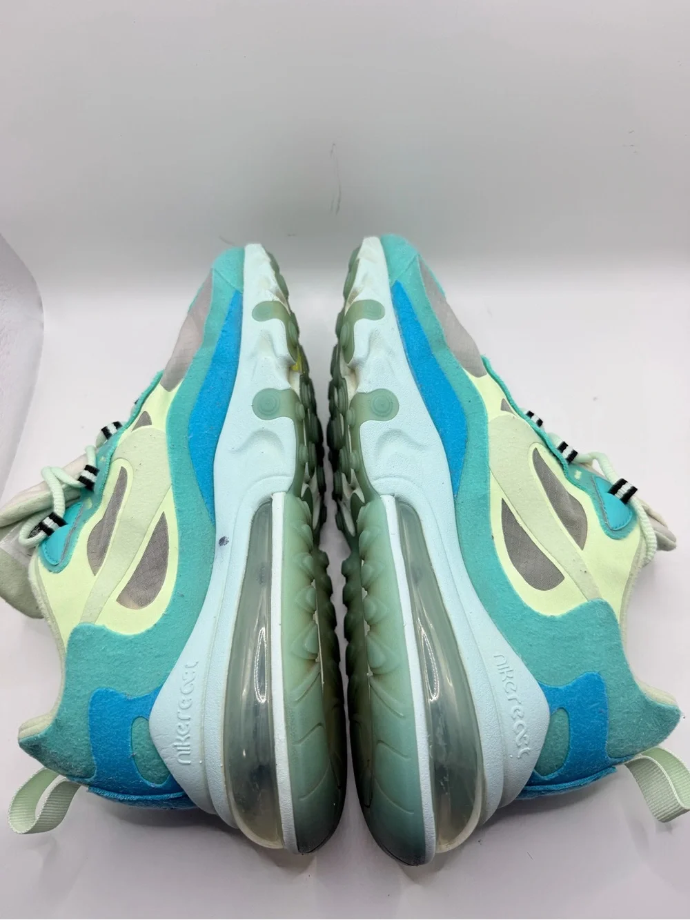 Nike Women's Pastel Teal & Mint Layered Sneakers